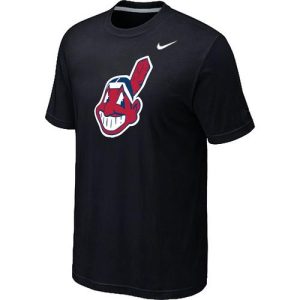 Outstanding MLB Cleveland Guardians Heathered Nike Blended T Shirt Black For a short time available Grab yours quickly to own a team jersey