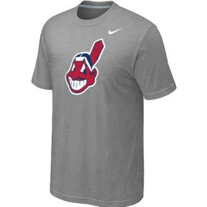 Outstanding MLB Cleveland Guardians Heathered Nike Blended T Shirt Light Grey Act fast Only a few left Secure yours today