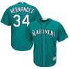 Outstanding Mariners #34 Felix Hernandez Green Cool Base Stitched Youth MLB Jersey With high demand Don't miss out Order now to wear your team colors