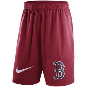 Outstanding Men's Boston Red Sox Nike Red Dry Fly Shorts