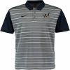 Outstanding Men's Milwaukee Brewers Nike Gray Dri FIT Stripe Polo