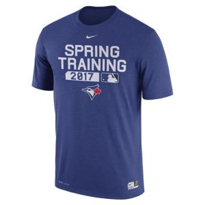 Outstanding Men's Toronto Blue Jays Nike Royal 2017 Spring Training Authentic Collection Legend Team Issue Performance T Shirt