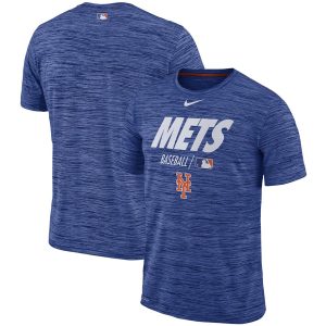 Outstanding New York Mets Nike Authentic Collection Velocity Team Issue Performance T Shirt Royal