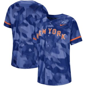 Outstanding New York Mets Nike Camo Jersey Royal