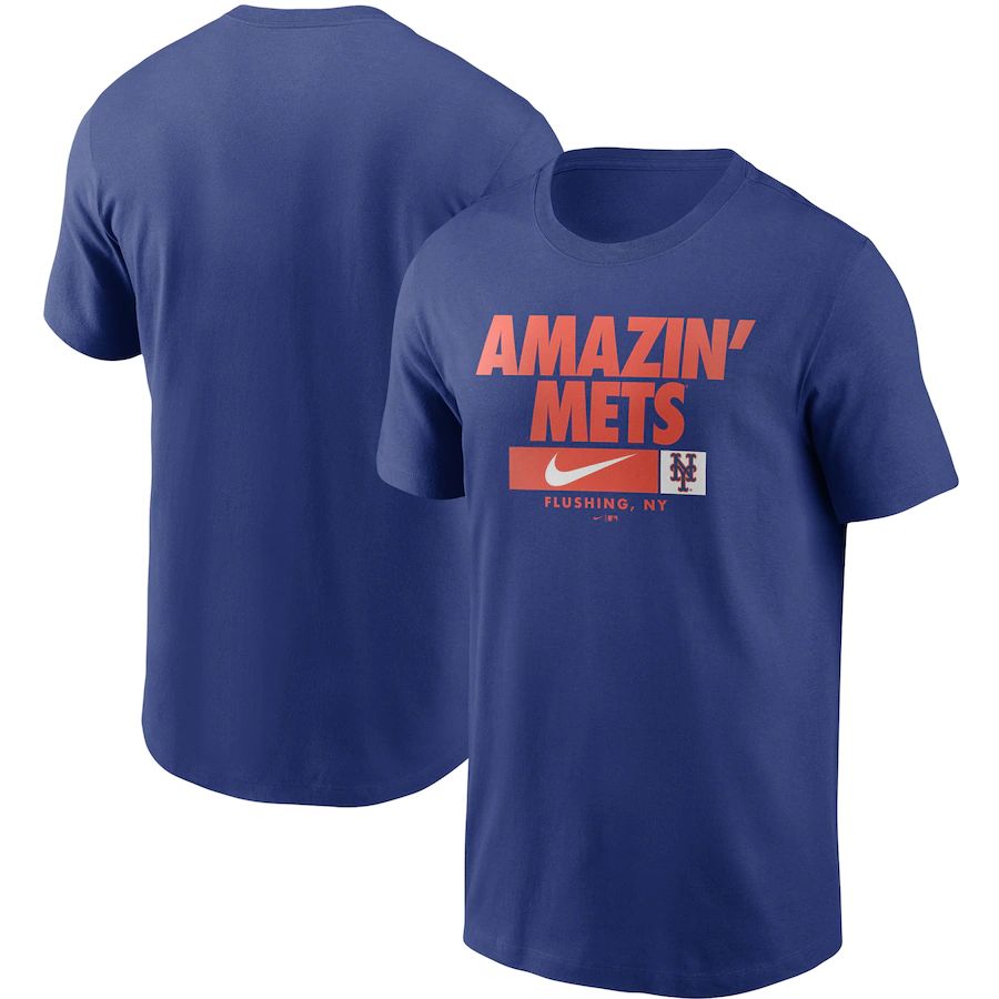 Outstanding New York Mets Nike Local Nickname T Shirt Royal For a short time available Grab yours quickly to own a team jersey