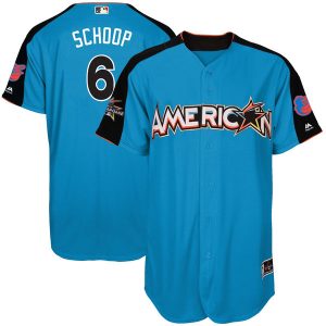 Outstanding Orioles #6 Jonathan Schoop Blue 2017 All Star American League Stitched Youth MLB Jersey Limited stock Order now to show your love for your team
