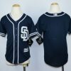 Outstanding Padres Blank Navy Blue Alternate 1 Stitched Youth MLB Jersey Sports enthusiasts seize this opportunity Order now to feel the game excitement
