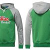 Outstanding Philadelphia Phillies Pullover Hoodie Green & Grey