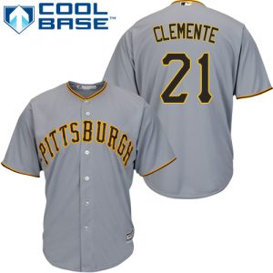 Outstanding Pirates #21 Roberto Clemente Grey Cool Base Stitched Youth MLB Jersey Be among the first buyers Order now to enjoy top notch quality