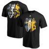 Outstanding Pittsburgh Pirates #55 Josh Bell Majestic 2019 Spring Training Name & Number T Shirt Black