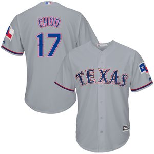 Outstanding Rangers #17 Shin Soo Choo Grey Cool Base Stitched Youth MLB Jersey Sports fans this is your chance Order soon to be part of the action