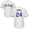 Outstanding Rangers #24 Hunter Pence White Cool Base Stitched Youth MLB Jersey For a short time available Grab yours quickly to own a team jersey