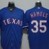 Outstanding Rangers #35 Cole Hamels Blue New Cool Base Stitched MLB Jersey