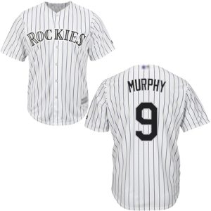 Outstanding Rockies #9 Daniel Murphy White Cool Base Stitched Youth MLB Jersey With high demand Don't miss out Order now to wear your team colors