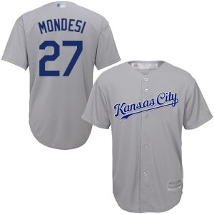 Outstanding Royals #27 Raul Mondesi Grey Cool Base Stitched Youth MLB Jersey Hurry Exclusive offer Place your order immediately for a great jersey