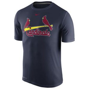 Outstanding St.Louis Cardinals Nike Legend Wordmark 1.5 Performance T Shirt Navy