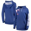 Outstanding Texas Rangers G III 4Her by Carl Banks Women's 12th Inning Pullover Hoodie Royal