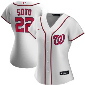 Outstanding Washington Nationals #22 Juan Soto Nike Women's Home 2020 MLB Player Jersey White Hurry Exclusive offer Place your order immediately for a great jersey