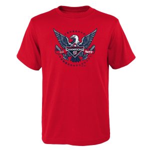Outstanding Washington Nationals Majestic Youth 2019 World Series Champions Neighborhood Play T Shirt Red