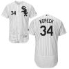 Outstanding White Sox #34 Michael Kopech White(Black Strip) Home Flexbase Authentic Collection Stitched MLB Jersey