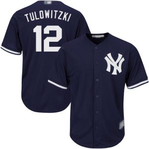 Outstanding Yankees #12 Troy Tulowitzki Navy blue Cool Base Stitched Youth MLB Jersey Sports fans this is your chance Order soon to be part of the action