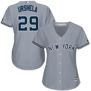 Outstanding Yankees #29 Gio Urshela Grey Road Women's Stitched MLB Jersey Be among the first buyers Order now to enjoy top notch quality