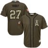 Premium Angels #27 Mike Trout Green Salute to Service Stitched Youth MLB Jersey For a short time available Grab yours quickly to own a team jersey
