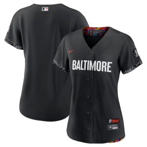 Premium Baltimore Orioles Blank Nike Women's Black 2023 City Connect Player Jersey Retailers boost your inventory Order now to meet customer demand