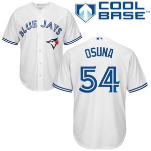 Premium Blue Jays #54 Roberto Osuna White Cool Base Stitched Youth MLB Jersey Retailers boost your inventory Order now to meet customer demand