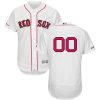 Premium Boston Red Sox Majestic Home Flex Base Authentic Collection Custom Jersey White