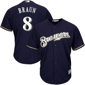 Premium Brewers #8 Ryan Braun Blue Cool Base Stitched Youth MLB Jersey Collectors this is a must have Add it to your collection by ordering