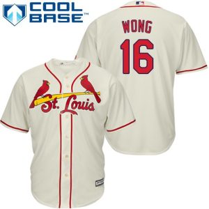 Premium Cardinals #16 Kolten Wong Cream Cool Base Stitched Youth MLB Jersey Sports enthusiasts seize this opportunity Order now to feel the game excitement
