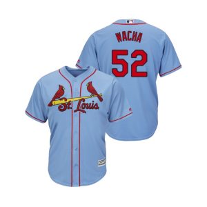 Premium Cardinals #52 Michael Wacha Horizon Blue Alternate 2019 Cool Base Stitched MLB Jersey
