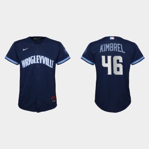 Premium Chicago Cubs #46 Craig Kimbrel Youth Nike 2021 City Connect Navy MLB Jersey Act fast Only a few left Secure yours today