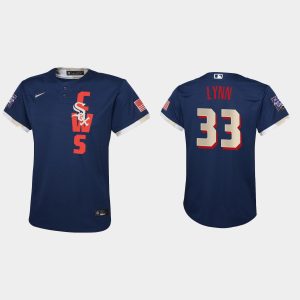 Premium Chicago White Sox #33 Lance Lynn Youth 2021 MLB All Star Game Navy Jersey Limited stock Order now to show your love for your team
