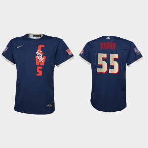 Premium Chicago White Sox #55 Carlos Rodon Youth 2021 MLB All Star Game Navy Jersey For a short time available Grab yours quickly to own a team jersey