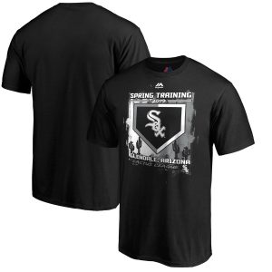 Premium Chicago White Sox Majestic 2019 Spring Training Cactus League Base on Balls T Shirt Black