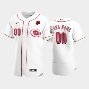 Premium Cincinnati Reds Custom Men's Nike Authentic 2021 Memorial Day MLB Jersey   White