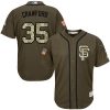 Premium Giants #35 Brandon Crawford Green Salute to Service Stitched Youth MLB Jersey For a short time available Grab yours quickly to own a team jersey