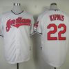 Premium Guardians #22 Jason Kipnis White Cool Base Stitched MLB Jersey