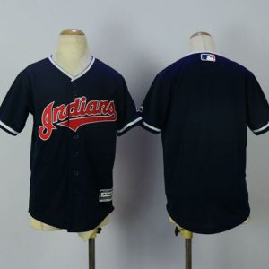 Premium Guardians Blank Navy Blue Cool Base Stitched Youth MLB Jersey Collectors this is a must have Add it to your collection by ordering
