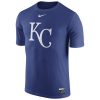 Premium Kansas City Royals Nike Authentic Collection Legend Logo 1.5 Performance T Shirt Royal