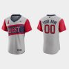 Premium Los Angeles Angels Custom Men's Nike Gray 2021 Little League Classic Authentic MLB Jersey