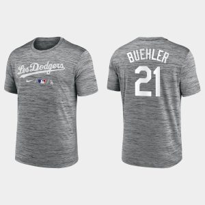 Premium Los Angeles Dodgers #21 Walker Buehler Men's Anthracite 2021 City Connect Practice Anthracite T Shirt Collectors this is a must have Add it to your collection by ordering