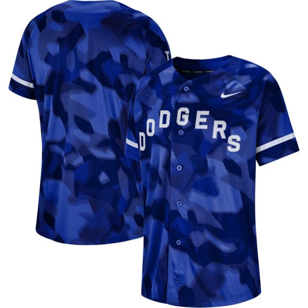 Premium Los Angeles Dodgers Nike Camo Jersey Royal