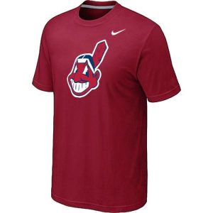 Premium MLB Cleveland Guardians Heathered Nike Blended T Shirt Red Collectors this is a must have Add it to your collection by ordering