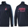 Premium MLB Cleveland Guardians Zip Jacket Dark Blue
