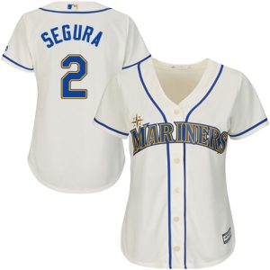 Premium Mariners #2 Jean Segura Cream Alternate Women's Stitched MLB Jersey Be among the first buyers Order now to enjoy top notch quality