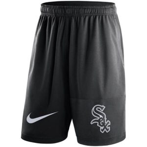 Premium Men's Chicago White Sox Nike Black Dry Fly Shorts