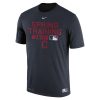 Premium Men's Cleveland Guardians Nike Black 2017 Spring Training Authentic Collection Legend Team Issue Performance T Shirt Collectors this is a must have Add it to your collection by ordering